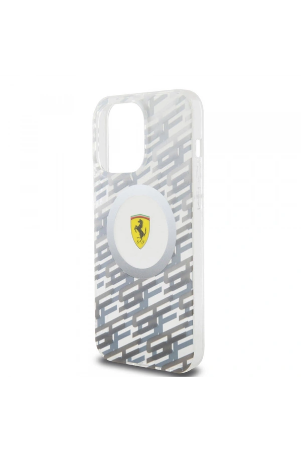 Apple iPhone 15 Pro Max Kılıf Ferrari Orjinal Lisanslı M-safe Şarj Özellikli Multi SF Kapak