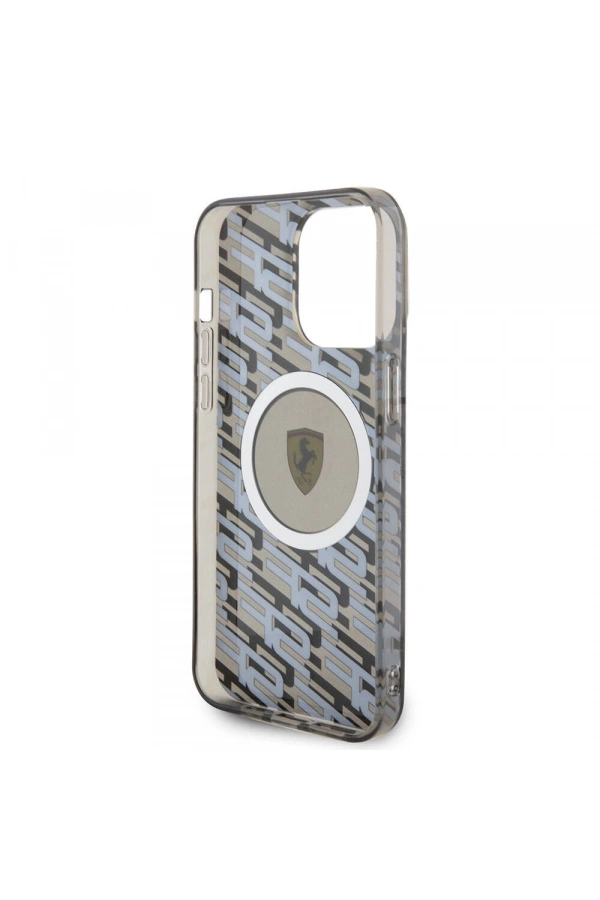 Apple iPhone 15 Pro Max Kılıf Ferrari Orjinal Lisanslı M-safe Şarj Özellikli Multi SF Kapak