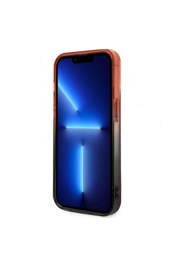 Apple iPhone 15 Pro Max Kılıf Ferrari Orjinal Lisanslı Transparan SF Yazılı Kenarları Renk Geçişli Kapak