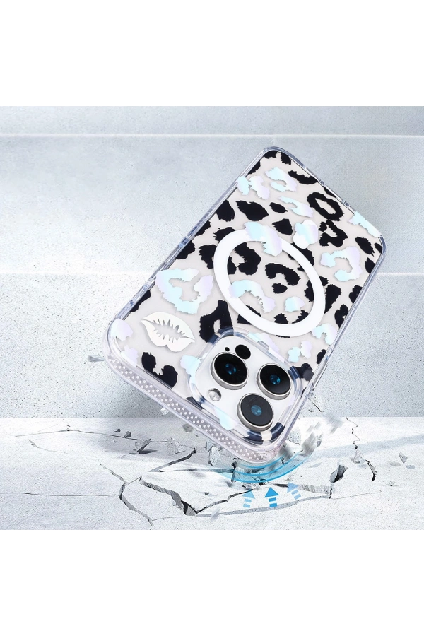 Apple iPhone 15 Pro Max Kılıf M-safe Şarj Özellikli Zore Jago Kapak