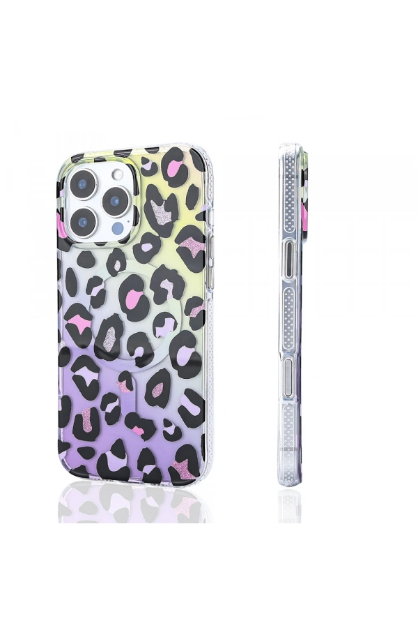 Apple iPhone 15 Pro Max Kılıf M-safe Şarj Özellikli Zore Jago Kapak