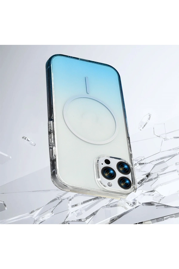 Apple iPhone 15 Pro Max Kılıf M-Safe Şarj Özellikli Zore Septik Silikon Kapak