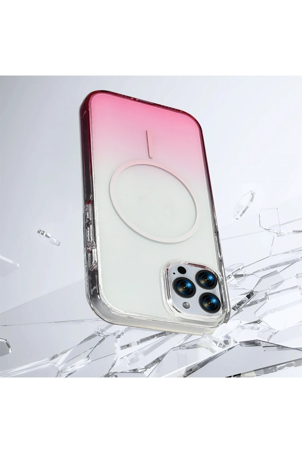 Apple iPhone 15 Pro Max Kılıf M-Safe Şarj Özellikli Zore Septik Silikon Kapak