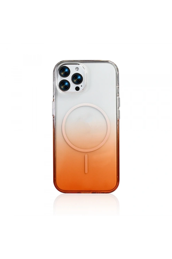 Apple iPhone 15 Pro Max Kılıf M-Safe Şarj Özellikli Zore Septik Silikon Kapak