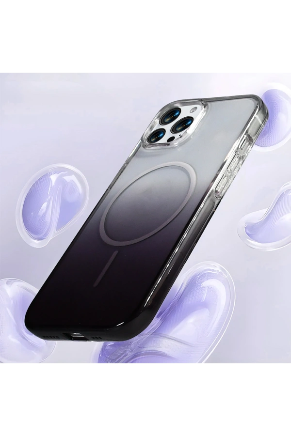 Apple iPhone 15 Pro Max Kılıf M-Safe Şarj Özellikli Zore Septik Silikon Kapak