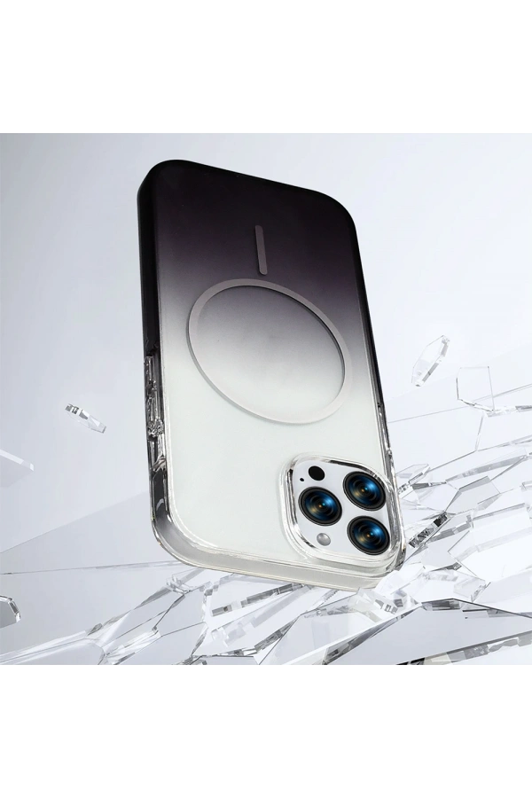 Apple iPhone 15 Pro Max Kılıf M-Safe Şarj Özellikli Zore Septik Silikon Kapak