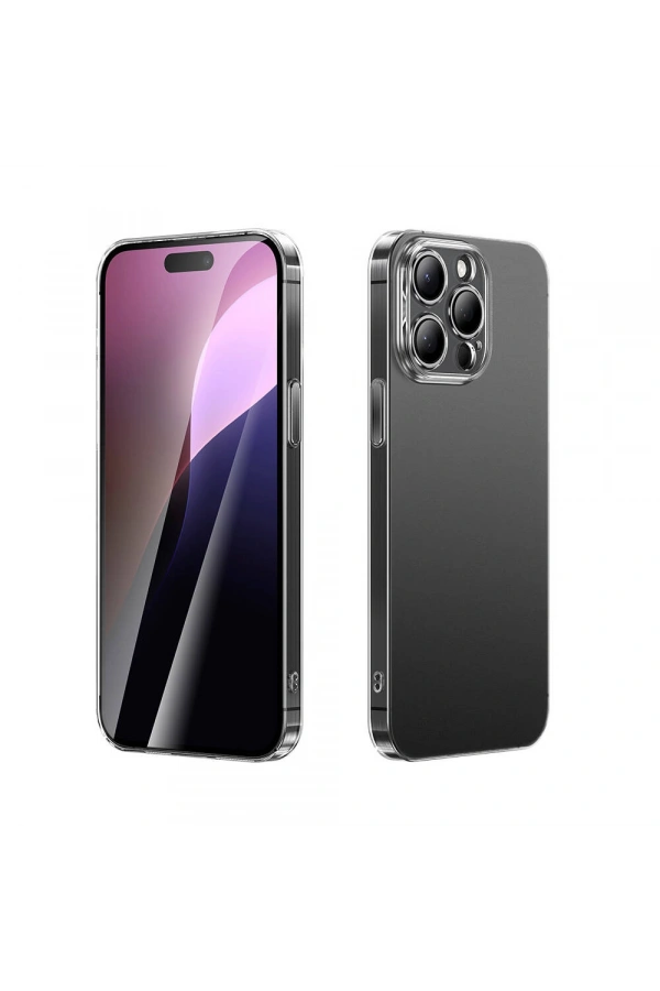 Apple iPhone 15 Pro Max Kılıf Toz Önleyici Zore Helo Kapak