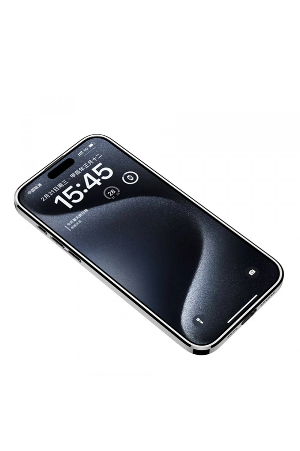 Apple iPhone 15 Pro Max Kılıf Ultra İnce Kamera Korumalı PC + Deri Arka Yüzey Zore X-Pro Kapak