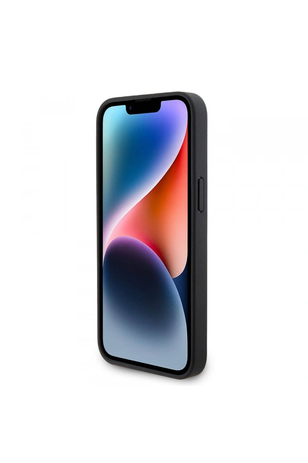 Apple iPhone 15 Pro Max Kılıf U.S. Polo Assn. Orjinal Lisanslı Suni Deri Arka Yüzey Baskı Logolu Örgü Desenli Kapak