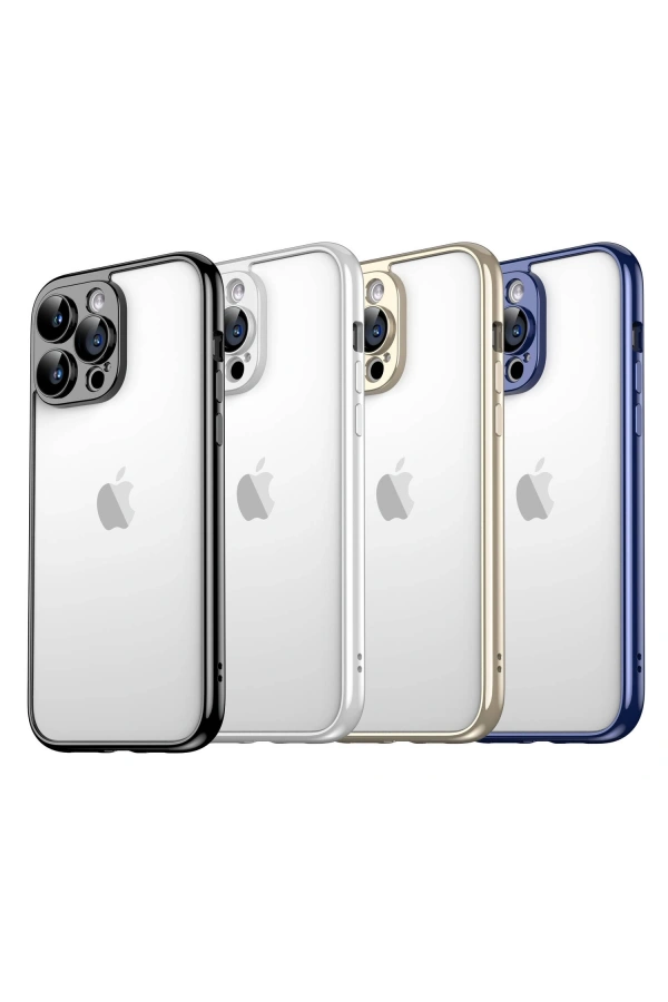 Apple iPhone 15 Pro Max Kılıf Zore Kamera Korumalı Bontez Bumper