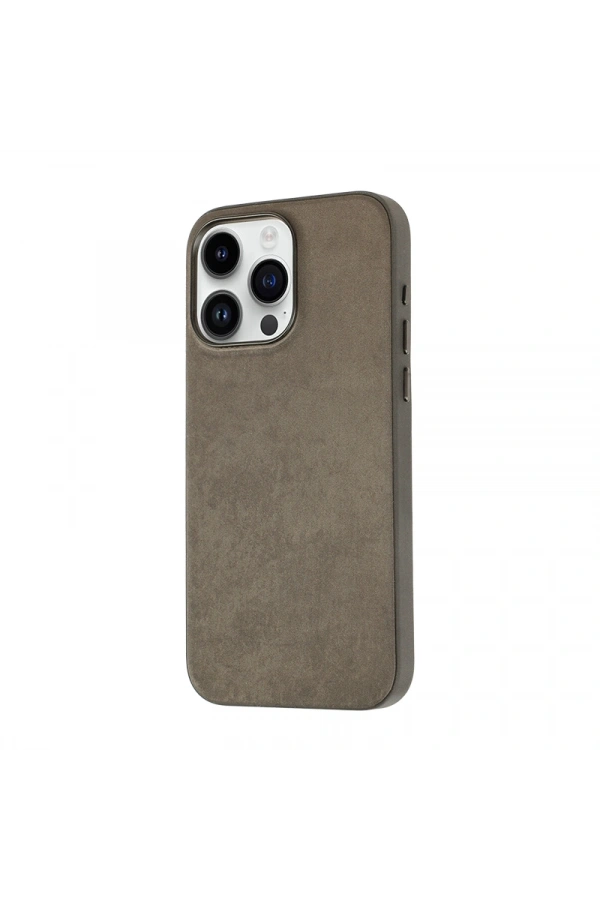 Apple iPhone 15 Pro Max Kılıf Zore Mikro Fiber Mimoza Kapak