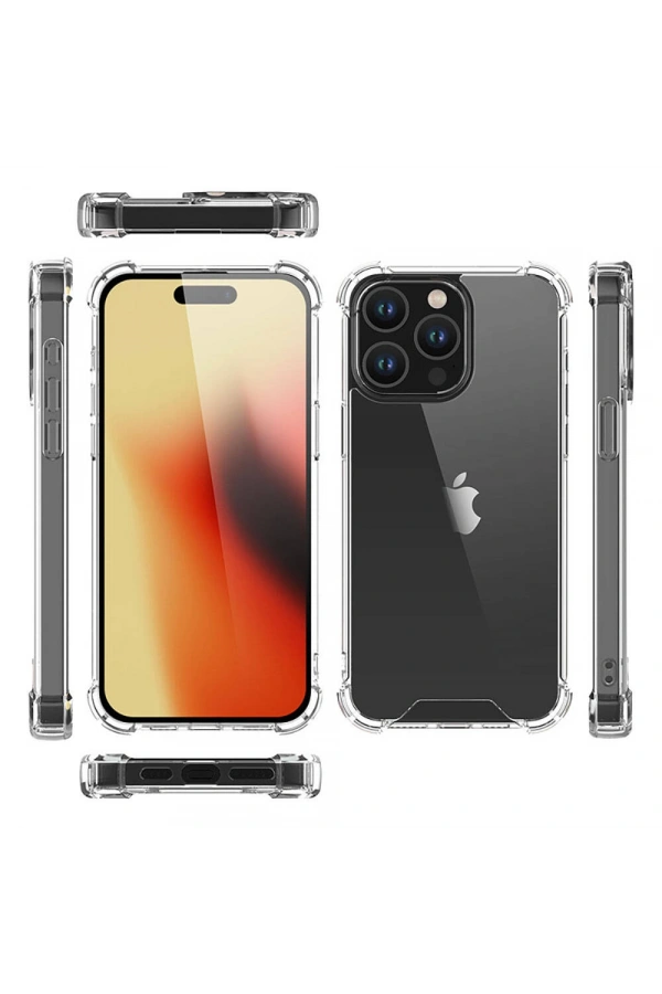 Apple iPhone 15 Pro Max Kılıf Zore Nitro Anti Shock Silikon