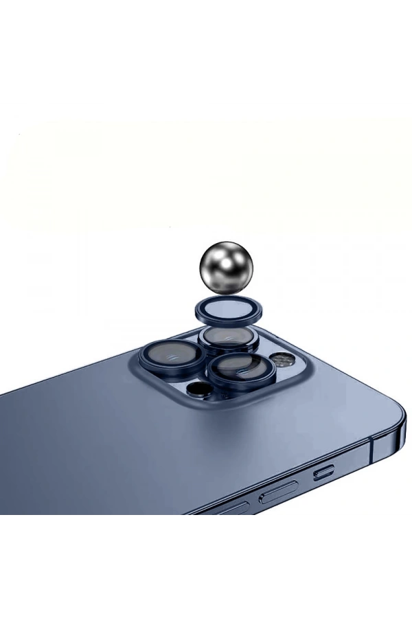 Apple iPhone 15 Pro Max Zore Mikro Kamera Lens Koruyucu