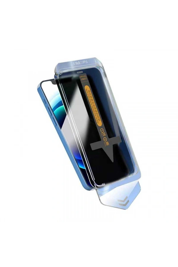 Apple iPhone 16 Hayalet Ekran Koruyucu Zore Süper Fast Privacy Film