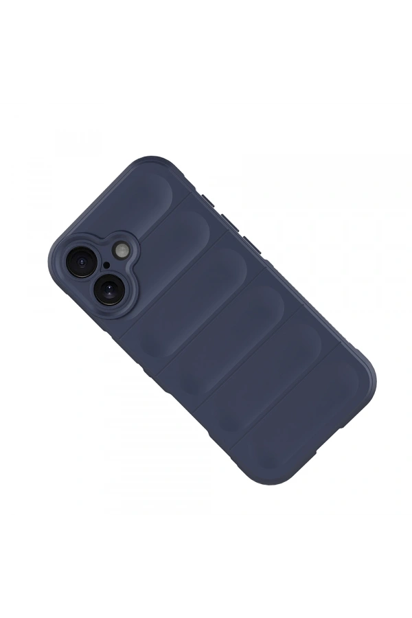 Apple iPhone 16 Kılıf Esnek TPU Oyuklu Arka Yüzey Tasarımlı Zore Etnik Silikon Kapak