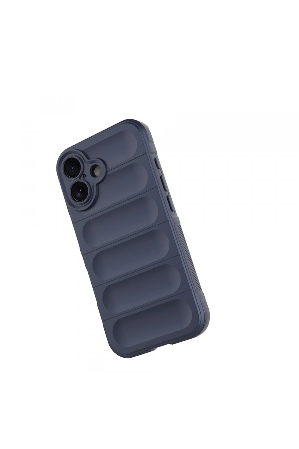 Apple iPhone 16 Kılıf Esnek TPU Oyuklu Arka Yüzey Tasarımlı Zore Etnik Silikon Kapak