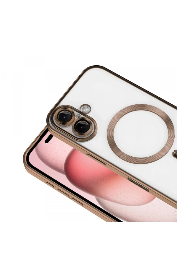 Apple iPhone 16 Kılıf Kamera Korumalı M-safe Wireless Şarj Özellikli Zore Demre Kapak