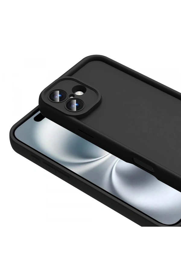 Apple iPhone 16 Kılıf Kamera Korumalı Zore Ananas Kapak