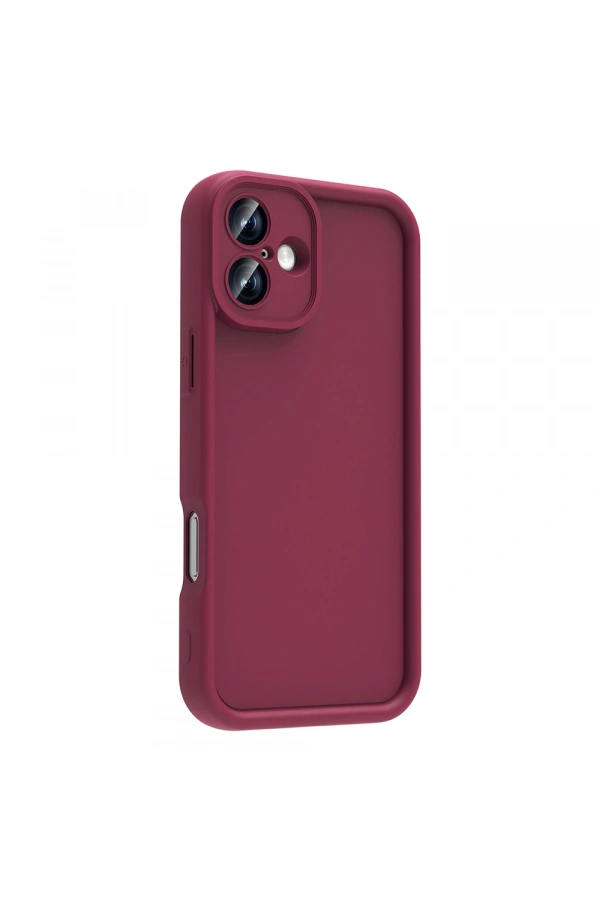 Apple iPhone 16 Kılıf Kamera Korumalı Zore Ananas Kapak