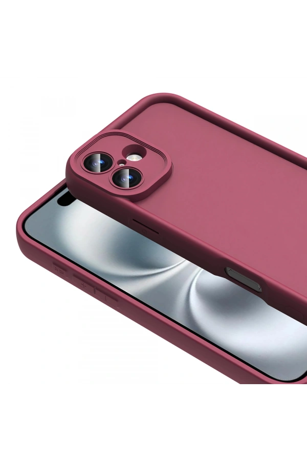 Apple iPhone 16 Kılıf Kamera Korumalı Zore Ananas Kapak