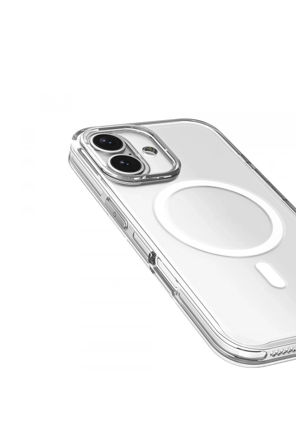 Apple iPhone 16 Kılıf M-safe Şarj Özellikli Kamera Korumalı Zore Kripto Kapak
