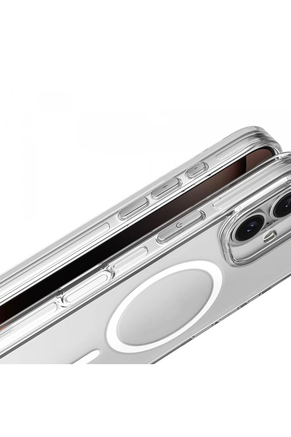 Apple iPhone 16 Kılıf M-safe Şarj Özellikli Kamera Korumalı Zore Kripto Kapak