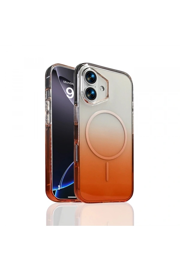 Apple iPhone 16 Kılıf M-Safe Şarj Özellikli Zore Septik Silikon Kapak