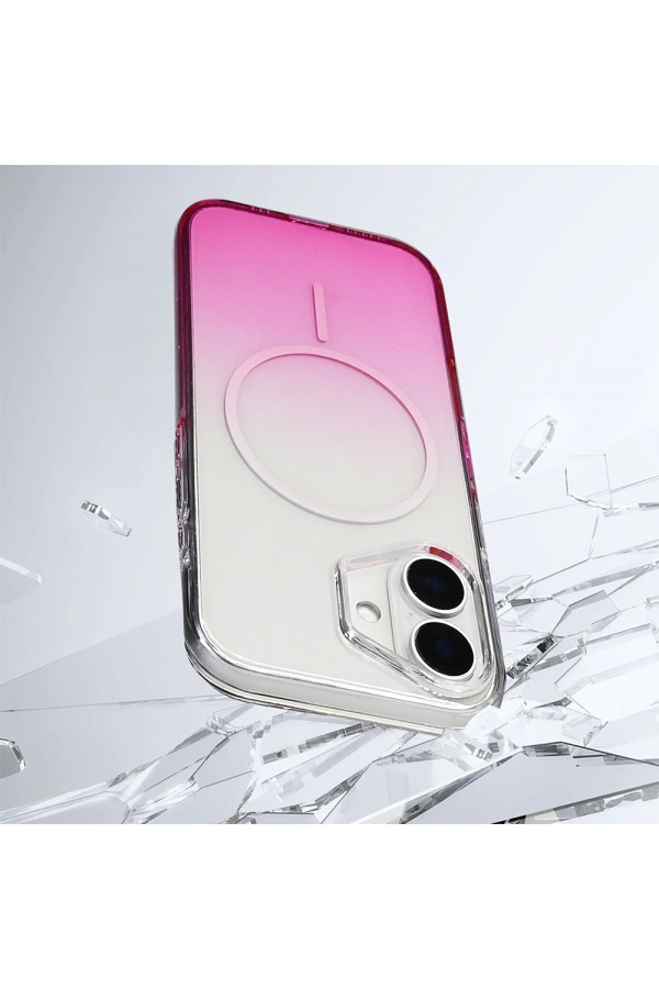 Apple iPhone 16 Kılıf M-Safe Şarj Özellikli Zore Septik Silikon Kapak