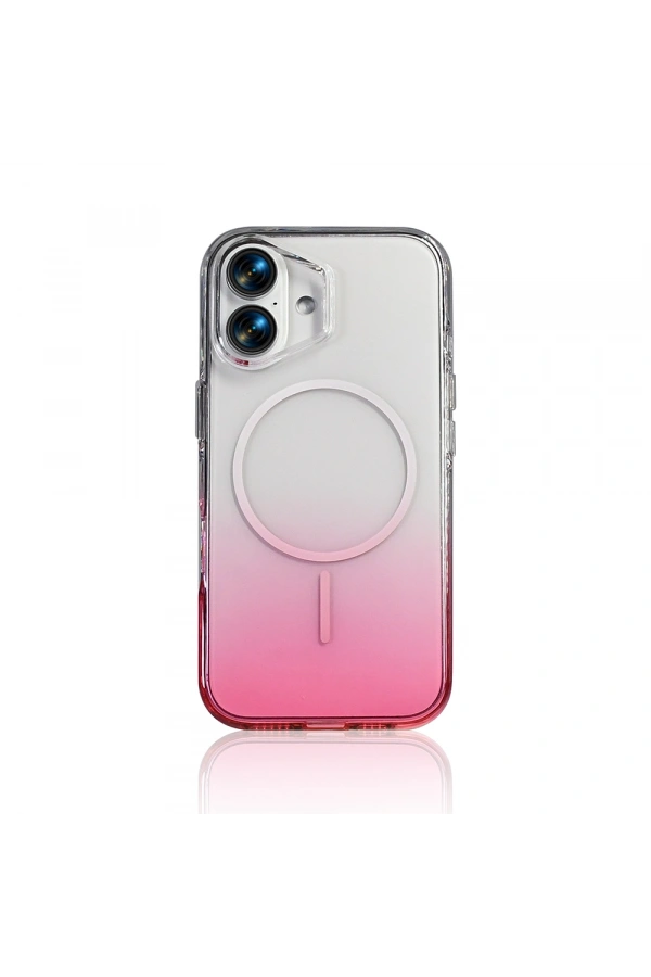 Apple iPhone 16 Kılıf M-Safe Şarj Özellikli Zore Septik Silikon Kapak