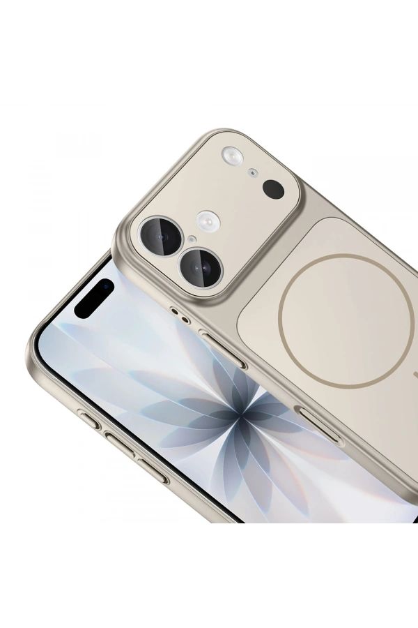 Apple iPhone 16 Kılıf Zore M-Safe Şarj Özellikli Kamera Korumalı Formen Kapak