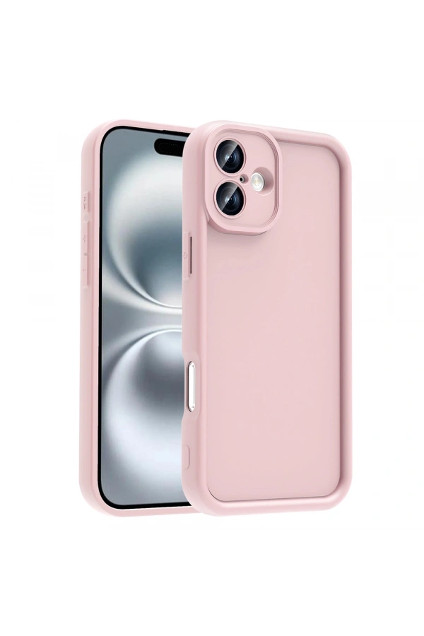 Apple iPhone 16 Plus Kılıf Kamera Korumalı Zore Ananas Kapak