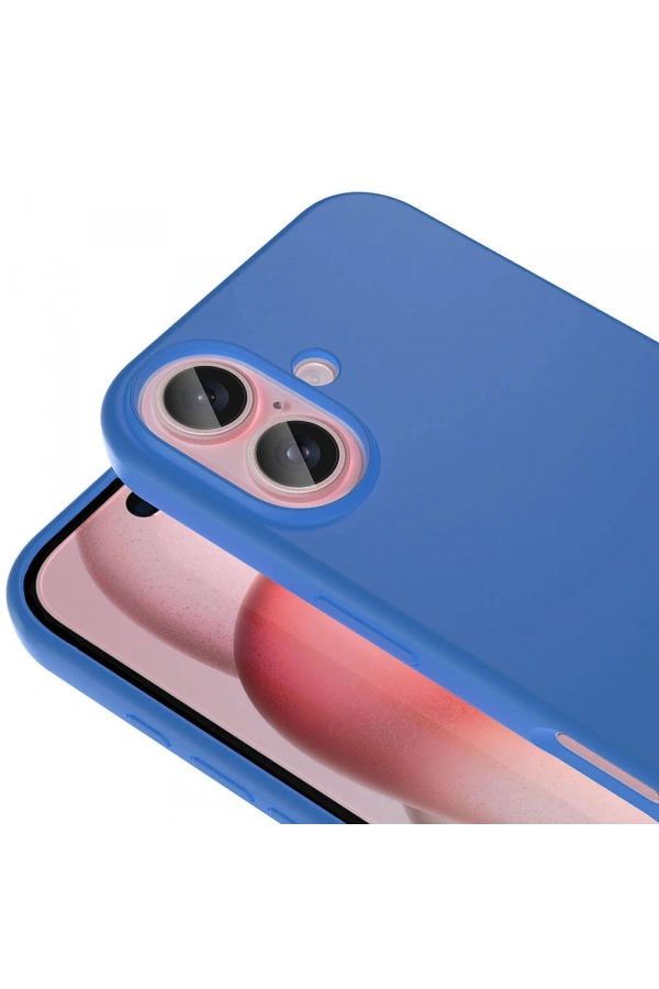Apple iPhone 16 Plus Kılıf M-safe Şarj Özellikli Sıvı Teknolojili Silinebilir Sert Zore Kivi Kapak