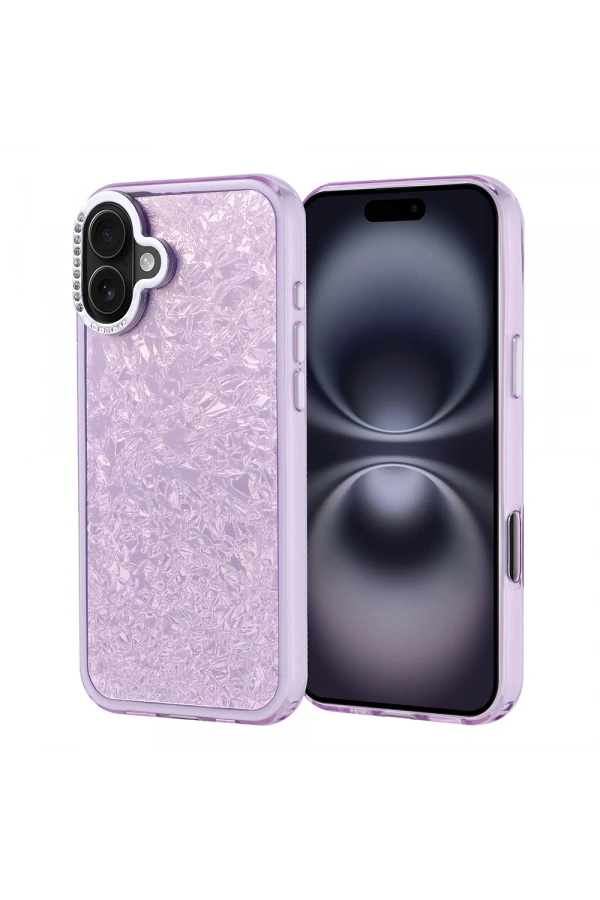 Apple iPhone 16 Plus Kılıf Taşlı Tasarımlı Zore Kapi Kapak