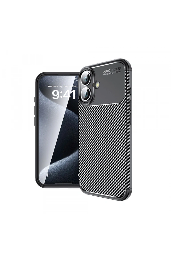 Apple iPhone 16 Plus Kılıf Zore Negro Silikon Kapak
