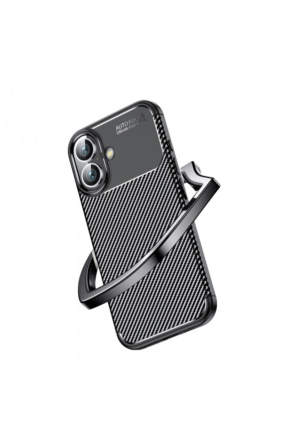 Apple iPhone 16 Plus Kılıf Zore Negro Silikon Kapak