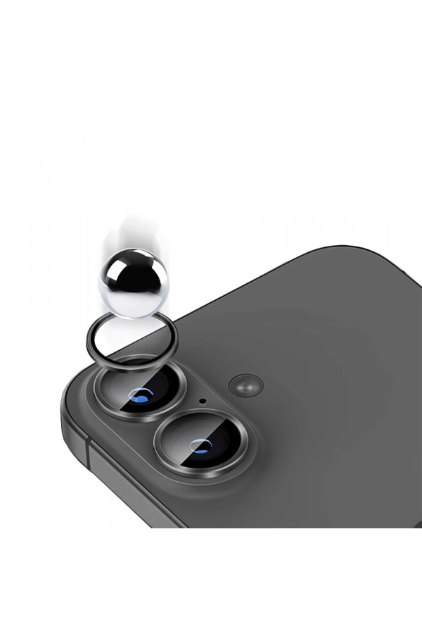 Apple iPhone 16 Plus Zore Mikro Kamera Lens Koruyucu