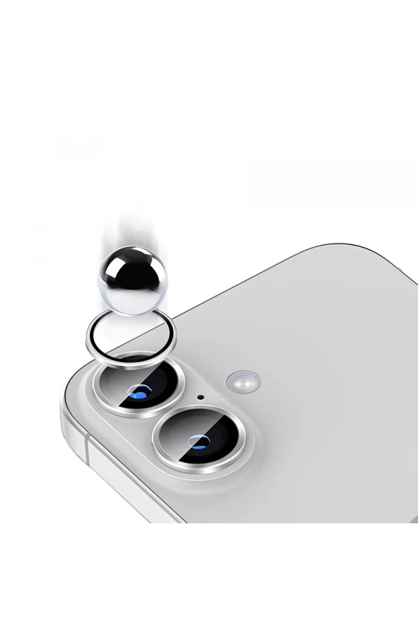 Apple iPhone 16 Plus Zore Mikro Kamera Lens Koruyucu