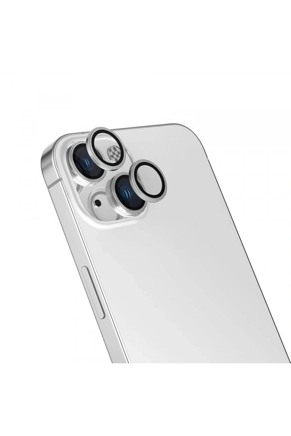 Apple iPhone 16 Plus Zore Safir CL-15 Parmak İzi Bırakmayan Anti-Reflective Kamera Lens Koruyucu