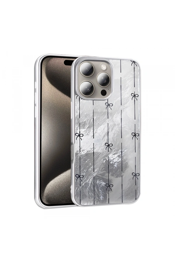 Apple iPhone 16 Pro Kılıf Desenli Zore Mep Kapak