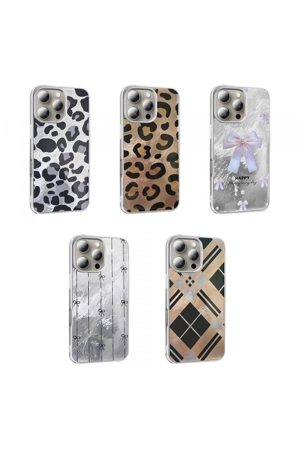 Apple iPhone 16 Pro Kılıf Desenli Zore Mep Kapak