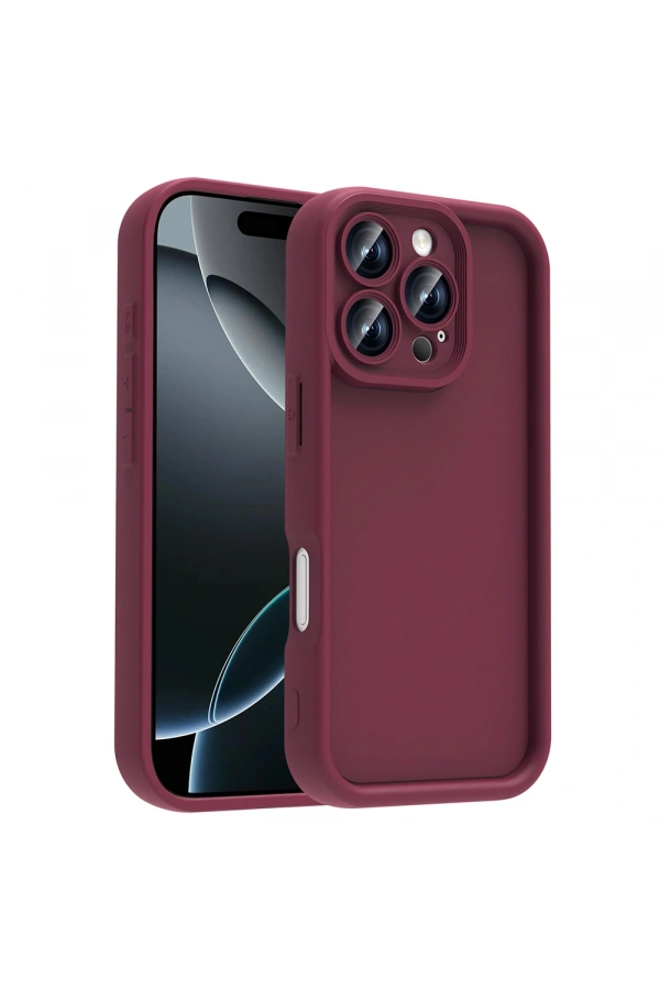 Apple iPhone 16 Pro Kılıf Kamera Korumalı Zore Ananas Kapak