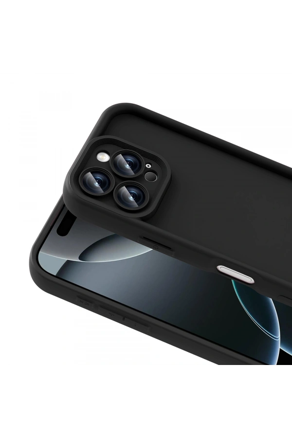 Apple iPhone 16 Pro Kılıf Kamera Korumalı Zore Ananas Kapak