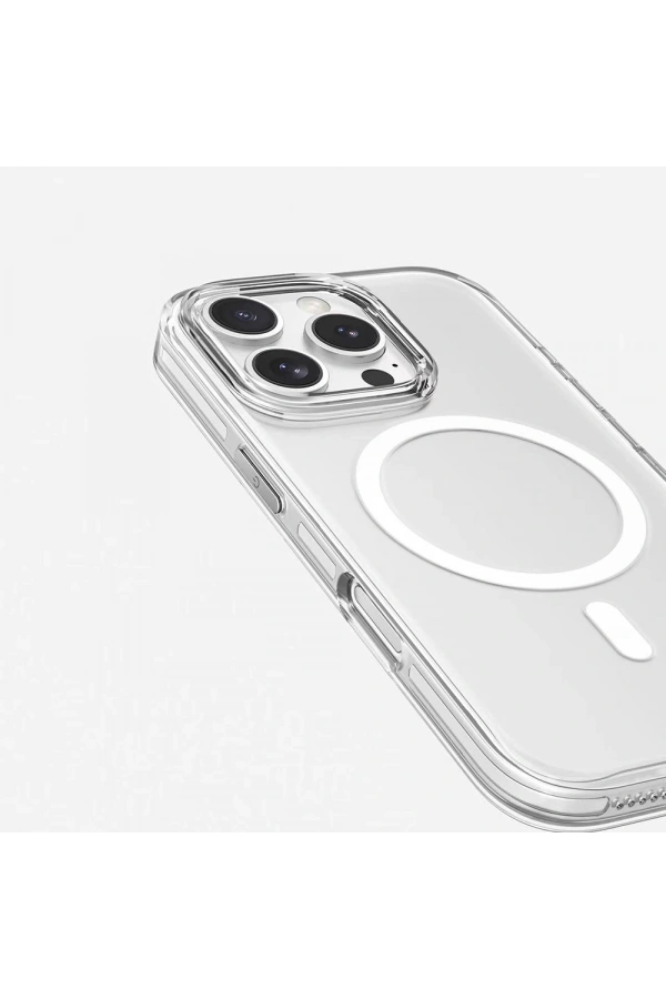 Apple iPhone 16 Pro Kılıf M-safe Şarj Özellikli Kamera Korumalı Zore Kripto Kapak