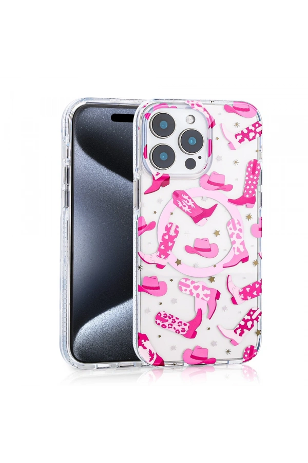 Apple iPhone 16 Pro Kılıf M-safe Şarj Özellikli Zore Stilo Kapak