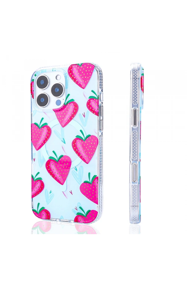 Apple iPhone 16 Pro Kılıf M-safe Şarj Özellikli Zore Stilo Kapak