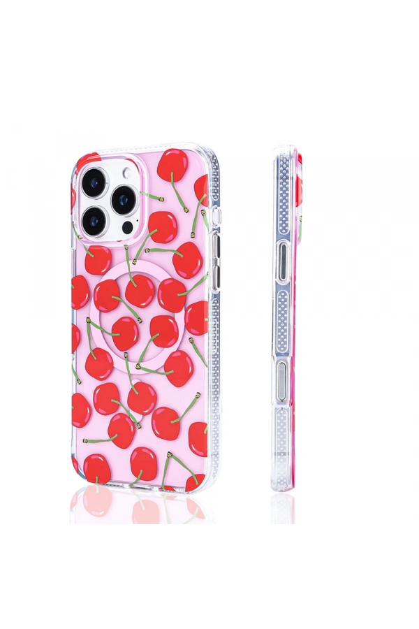 Apple iPhone 16 Pro Kılıf M-safe Şarj Özellikli Zore Stilo Kapak