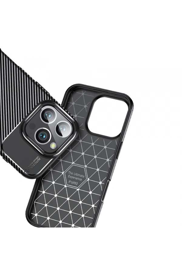 Apple iPhone 16 Pro Kılıf Zore Negro Silikon Kapak