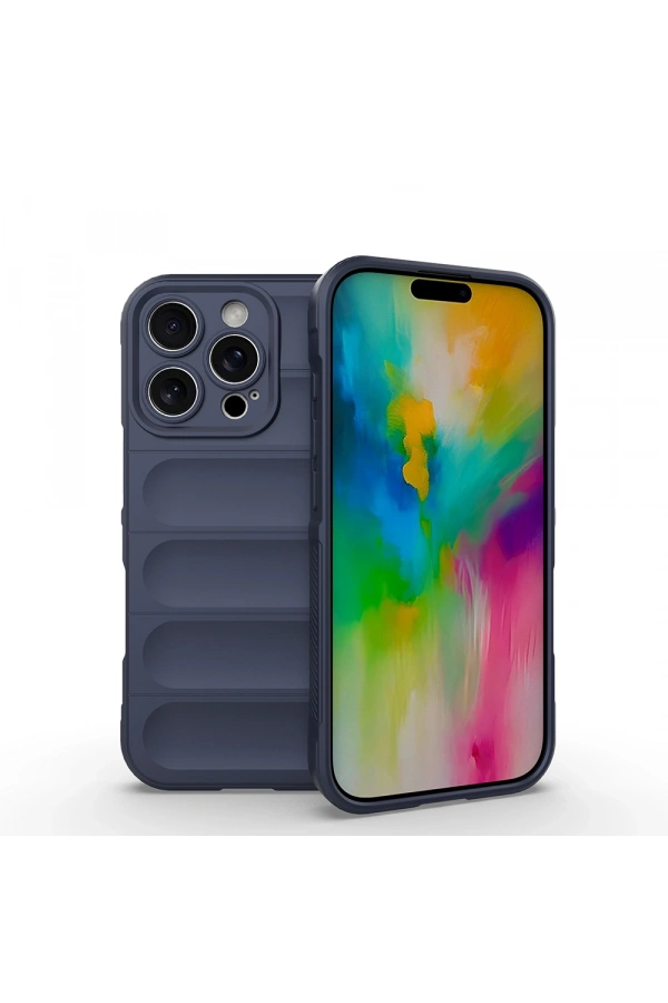 Apple iPhone 16 Pro Max Kılıf Esnek TPU Oyuklu Arka Yüzey Tasarımlı Zore Etnik Silikon Kapak