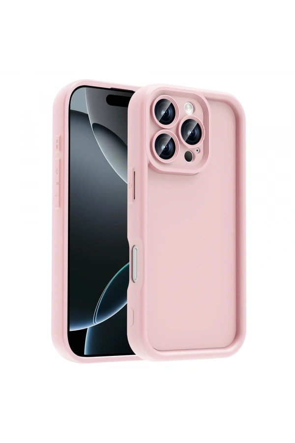 Apple iPhone 16 Pro Max Kılıf Kamera Korumalı Zore Ananas Kapak