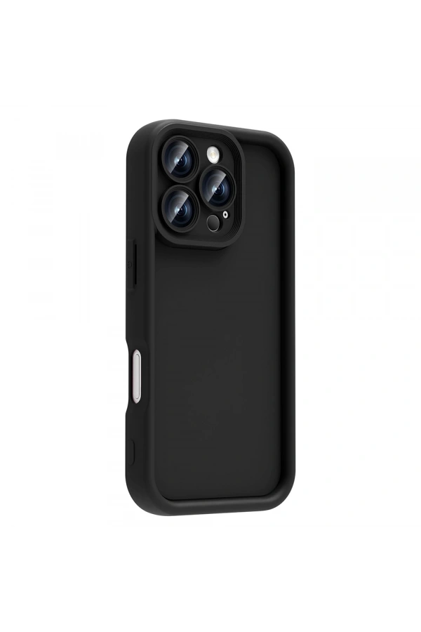 Apple iPhone 16 Pro Max Kılıf Kamera Korumalı Zore Ananas Kapak